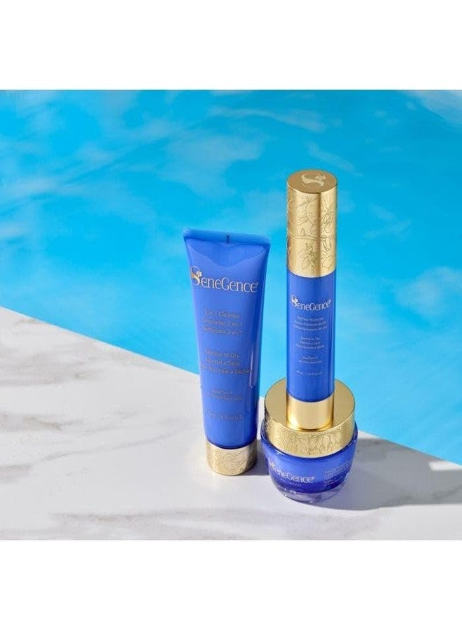 سينجينس غسول سينجينس 3 في 1 للبشرة العادية إلى الجافة، 120 مل، غسول مرطب ومقشر ومنعش مع مستخلصات التفاح والتوت البري لبشرة ناعمة ومنتعشة - Image 3